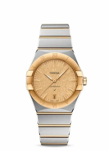 Omega Constellation Quartz 36 Stainless Steel / Yellow Gold / Silver / Bracelet 131.20.36.60.08.001 (13120366008001)